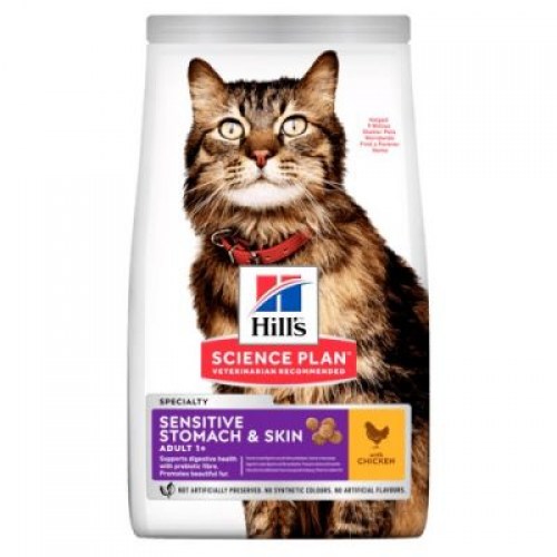 Hills Science Plan Cat-Adult Sensitive Stomach  Sckin